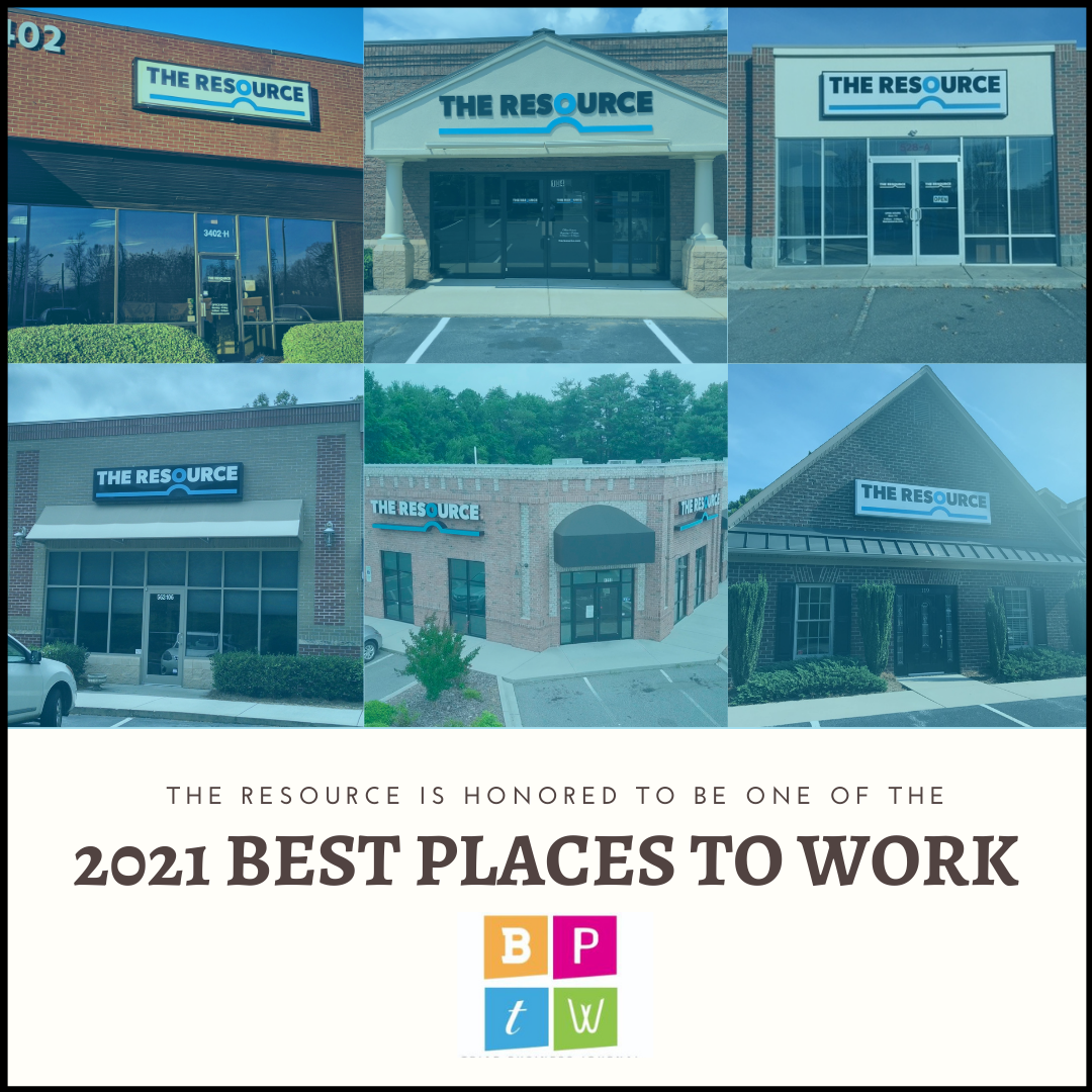 THE RESOURCE named a 2021 'Best Places to Work' by Triad Business